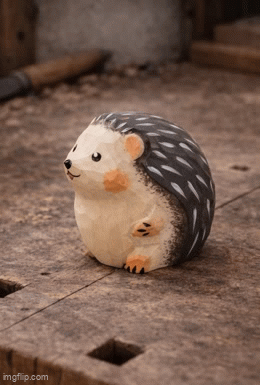 DerHolzOpa™ – Kleiner Igel Freund 3D